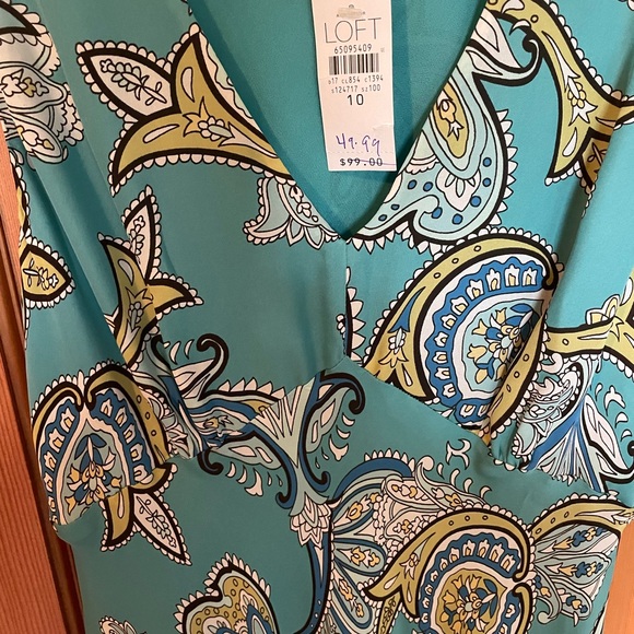 NWT LOFT A - Line Semi Formal Dress - Picture 3 of 3